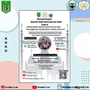 Read more about the article Himakep Gelar Peringatan Maulid Nabi Muhammad SAW 1142 H / Tahun 2020 Secara Virtual