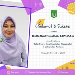 Read more about the article Kembangkan Promosi Kesehatan Mental Ibu Hamil, Nurul Husnul Lail Raih Gelar Doktor