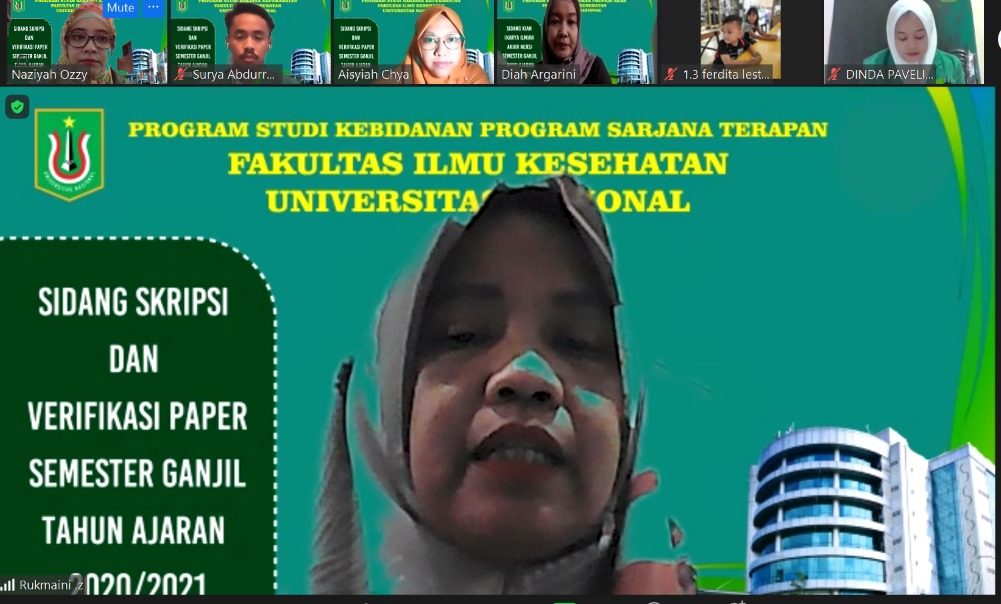 Read more about the article Fakultas Ilmu Kesehatan Unas Gelar Sidang Skripsi Online Sepanjang 8 Hingga 26 Februari 2021