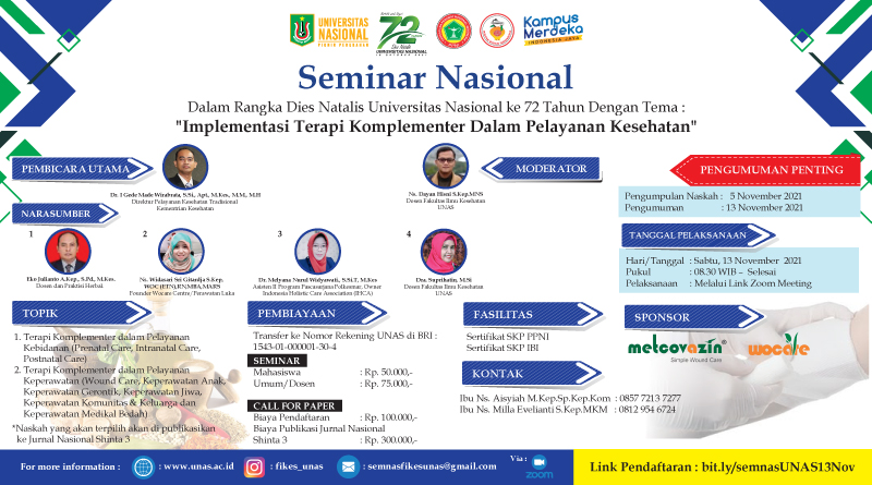 Read more about the article Beri Wawasan Mengenai Terapi Komplementer, FIKES Lakukan Seminar Nasional