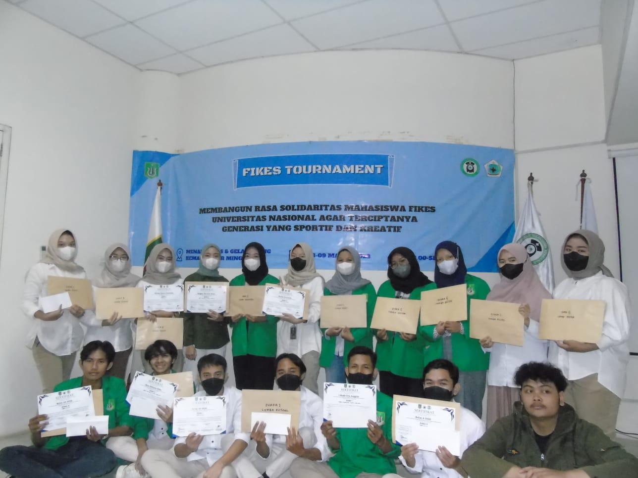 Read more about the article Kembangkan Minat dan Bakat Mahasiswa, FIKES Gelar Tournament 2023